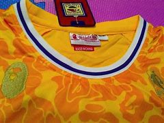 Image result for Bathing Ape Lakers Shirt