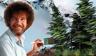 Image result for Paint Like Bob Ross First Painting