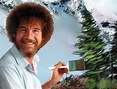 Image result for Bob Ross How to Draw Trees