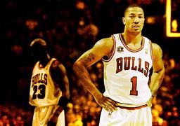 Image result for Wallpaper Dark NBA Dereck Rose