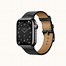 Image result for Apple Watch Series 7 Stainless Steel 41Mm with Hermes Strap