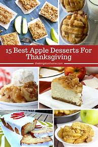 Image result for Thanksgiving Apple Desserts
