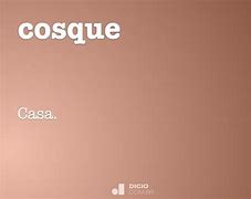 Image result for cosque