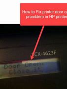 Image result for HP Printer Door Open Error