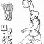 Image result for Michael Jordan Dunking the Ball Coloring Pages