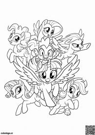 Image result for My Little Pony Movie Coloring Book