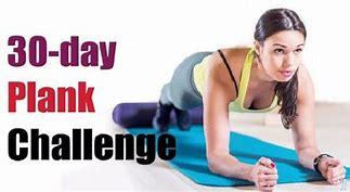 Image result for Plank Challenge 30-Day Chart