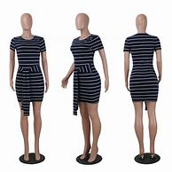 Image result for Horizontal Stripe Dress
