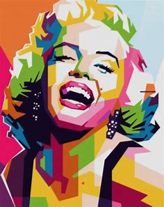 Schilderij Marilyn - Tragel