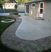 Image result for Adding Texture to Concrete Patio