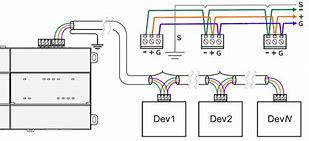 Image result for RS485 Termination Resistor Connection Diagram