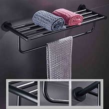 Image result for Double Towel Rack Shelf