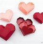 Image result for Paper Heart Box Template