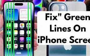 Image result for Green Lines iPhone 8