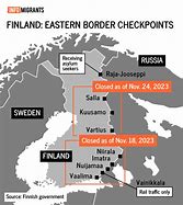 Image result for Map of SHRM Finland Russia Border