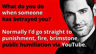 Image result for Lucifer Morningstar Funny