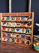 Image result for wood letters abacus homemade
