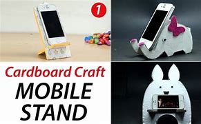 Image result for DIY Cardboard Phone Stand