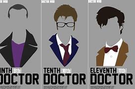 Image result for 9th 10th 11th Doctor Who