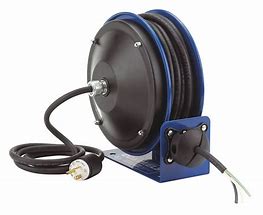 Image result for Outdoor Retractable Cord Reel