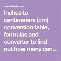 Image result for 180 Cm in Inches