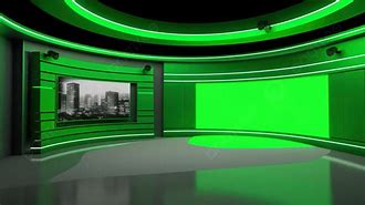 Image result for Green Screen Video BG for News Studio