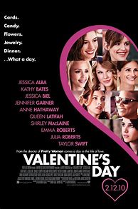 Image result for Valentine's Day Movie Poster