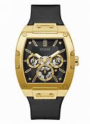 Image result for Black and Gold Guess Watch