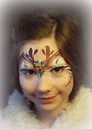 Image result for Reindeer Face Painting
