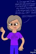 Image result for Vegan Teacher Cartoon