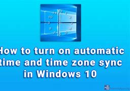 Image result for Windows Time Sync