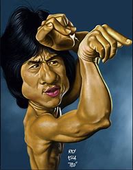 Image result for Jackie Chan Caricature
