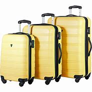 Image result for Yellow Luggage Set