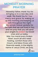 Image result for Monday Morning Prayer Images