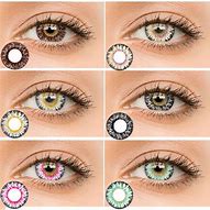 Image result for Multi color Contact Lenses