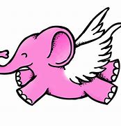 Image result for Flying Elephant Cartoon