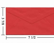 Image result for Monarch Envelope Size