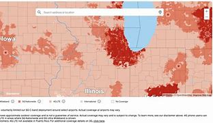Image result for Verizon C-Band Map