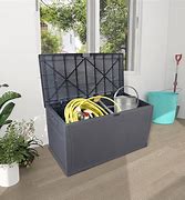 Image result for Plastic Outdoor Storage Box