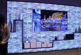 Image result for 8K TV Wall