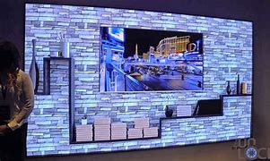 Image result for Samsung 213 Inch Wall TV