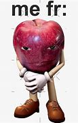 Image result for Apple with Man Face Meme