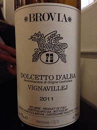 Image result for Fratelli Brovia Dolcetto d'Alba Vignavillej