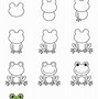 Image result for Frog Drawing Easy Step by Step