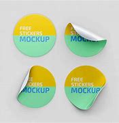 Image result for Sticker Mockup Free Template