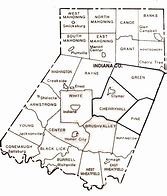 Image result for Indiana County PA Township Map