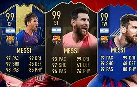 Image result for Lionel Messi FIFA Card