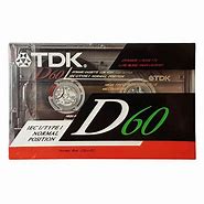 Image result for TDK D60 Cassette