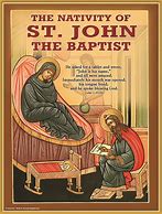 Image result for The Nativity of St. John the Baptist Clip Art