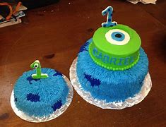 Image result for Monsters Inc 1st Birthday Smash Cake